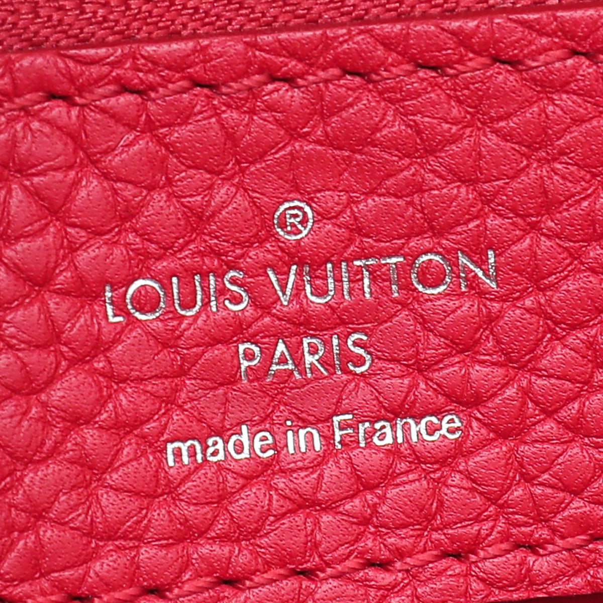 Louis Vuitton Scarlet Capucines GM Python Handle Bag