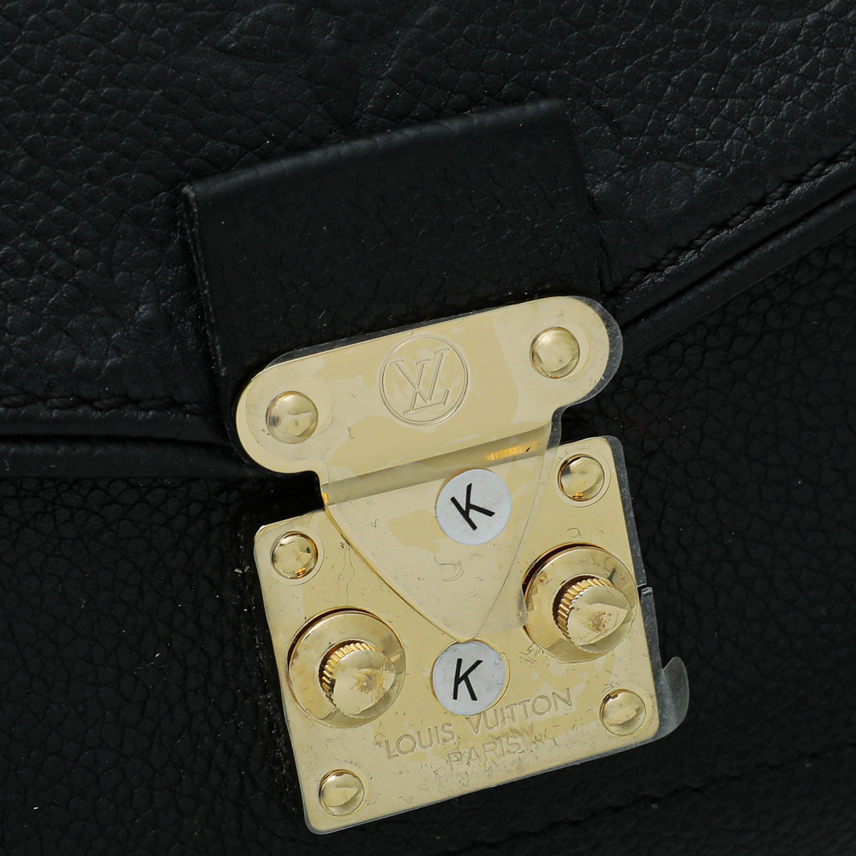 Louis Vuitton Black Monogram Empreinte saint Germain PM Bag