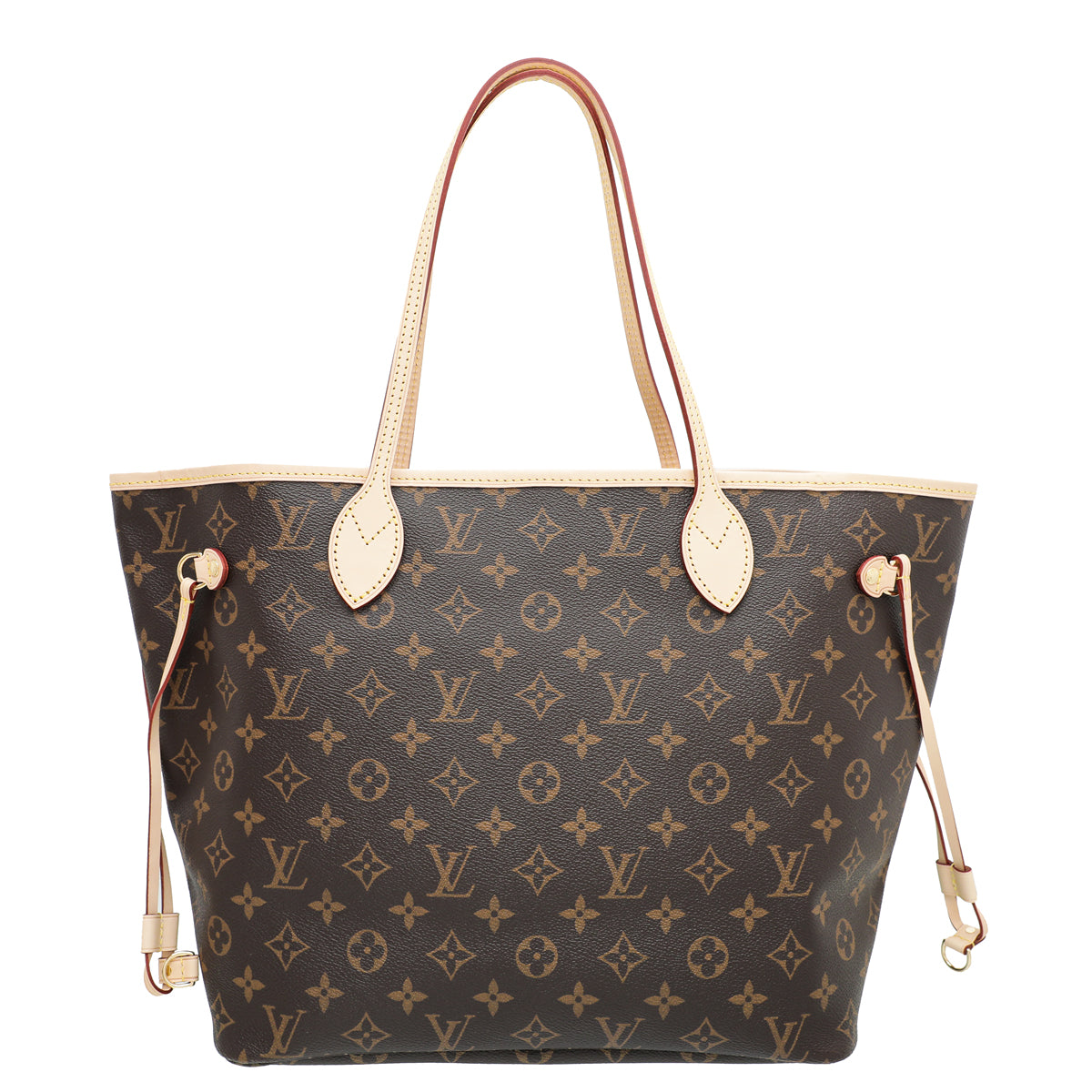 Louis Vuitton Monogram Neverfull MM Bag W/ Pouch