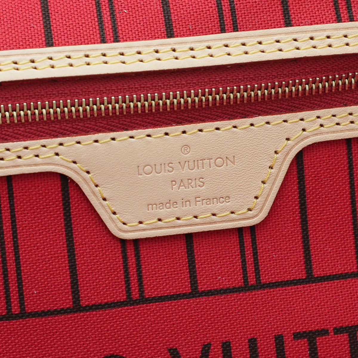 Louis Vuitton Monogram Neverfull MM Bag W/ Pouch