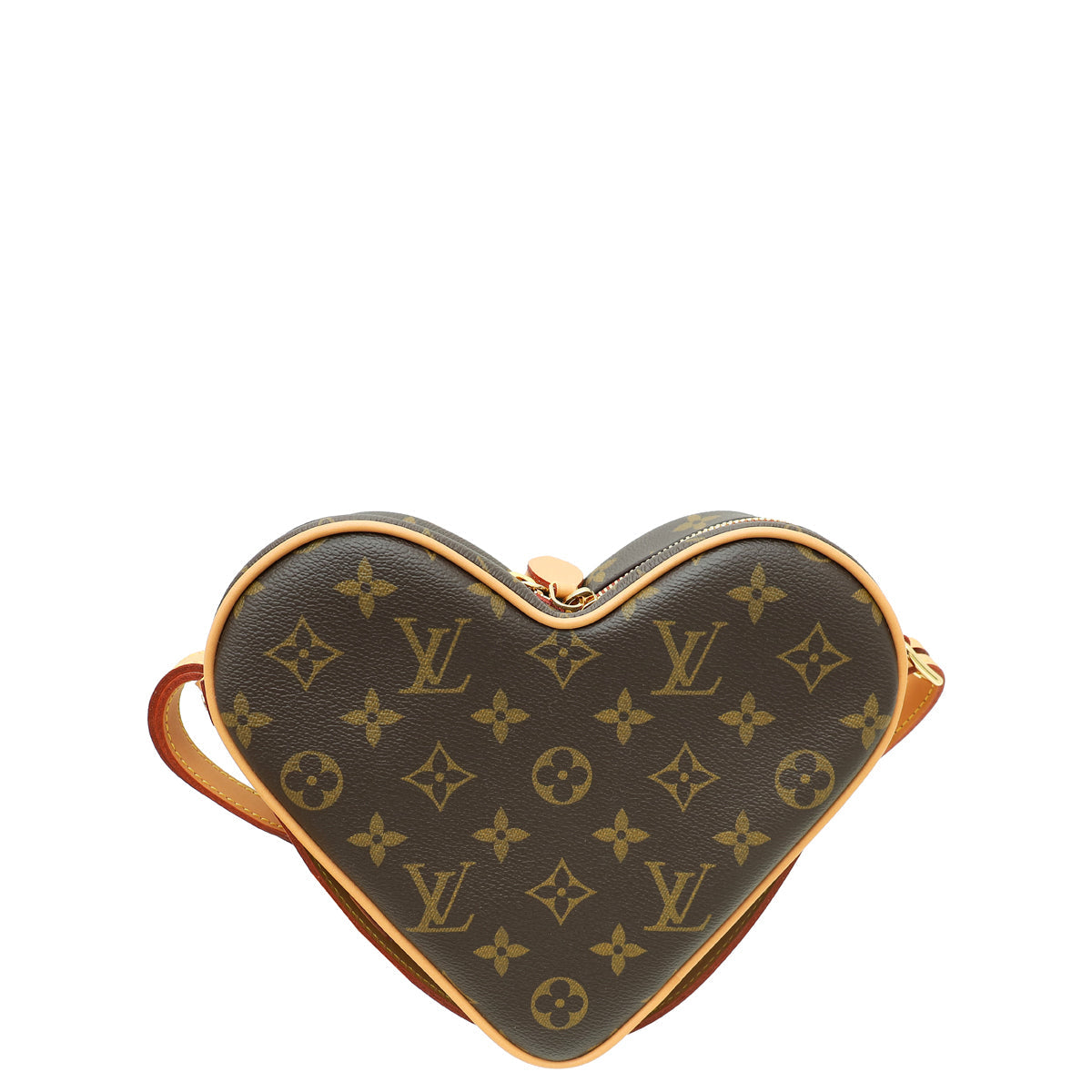 Louis Vuitton Brown Monogram Game On Coeur Heart Bag