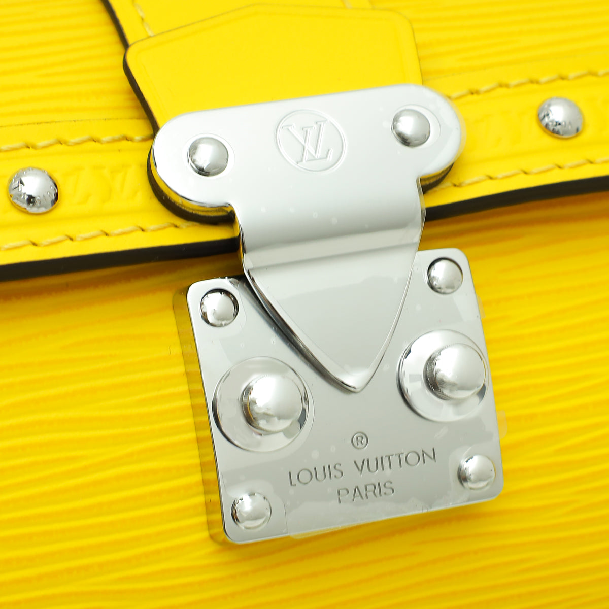 Louis Vuitton Jaune Yellow Papillon Trunk Shoulder Bag