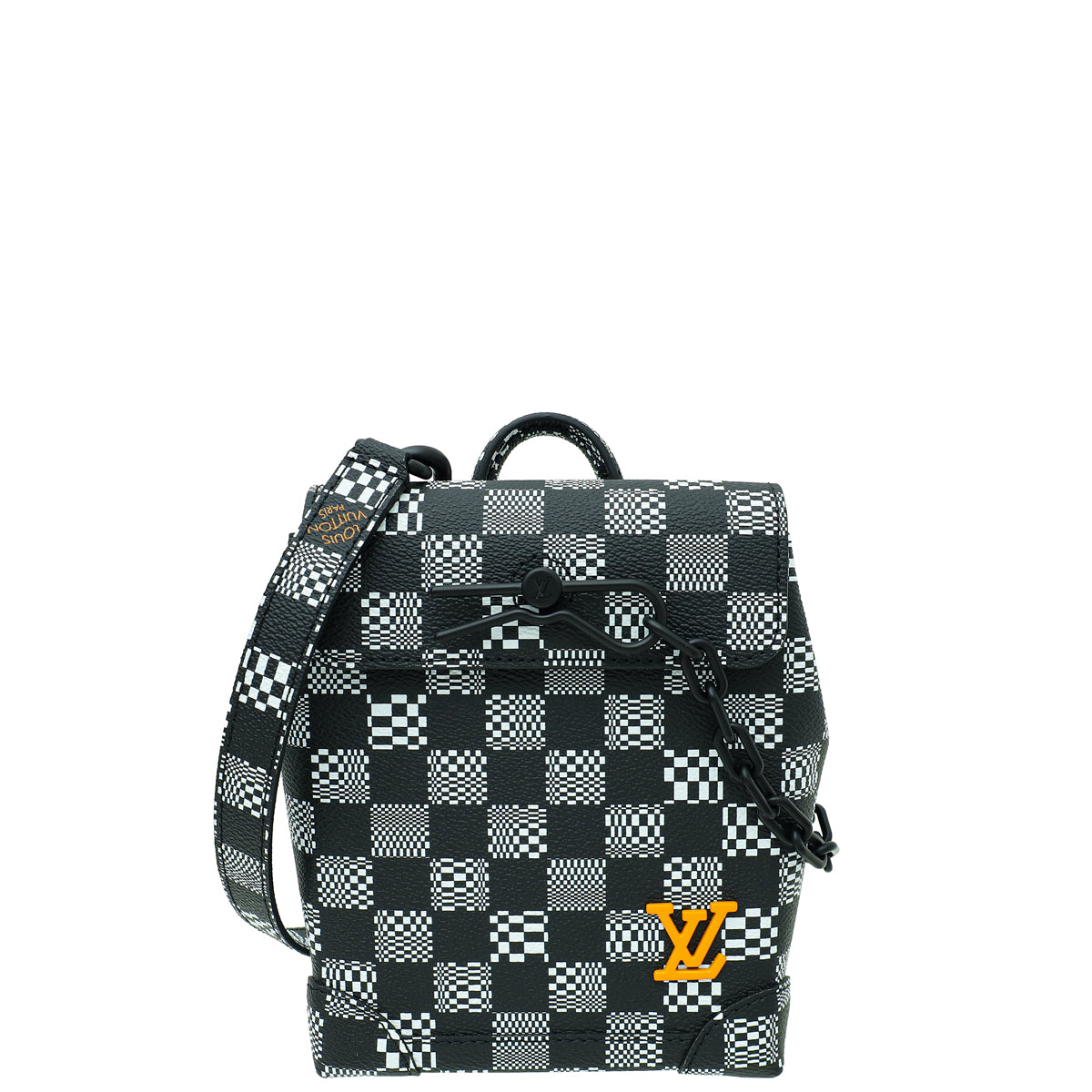 Louis Vuitton Bicolor Damier Distorted Steamer XS Bag