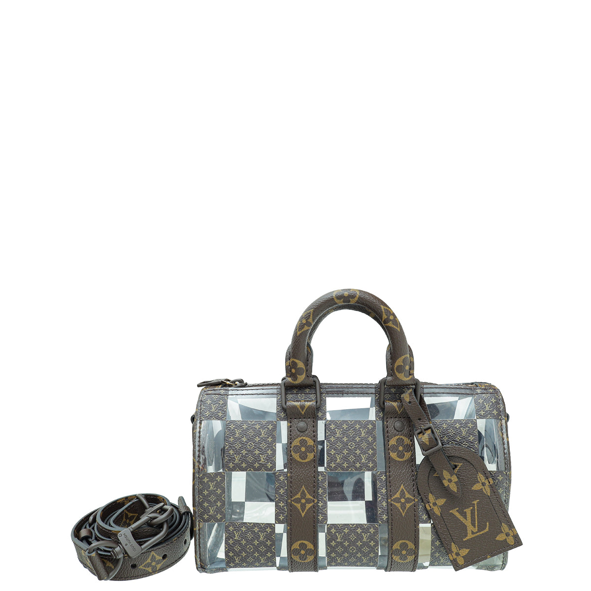 Louis Vuitton Monogram Chess Keepall 25 Bandouliere Bag