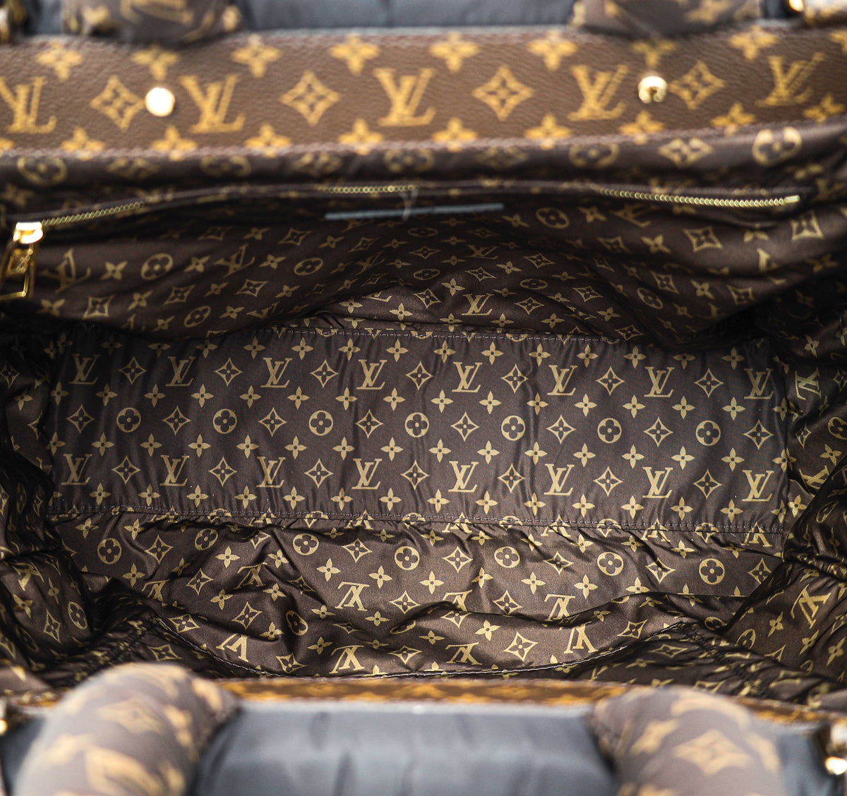 Louis Vuitton Bicolor Econyl Monogram Pillow Giant Onthego GM Bag