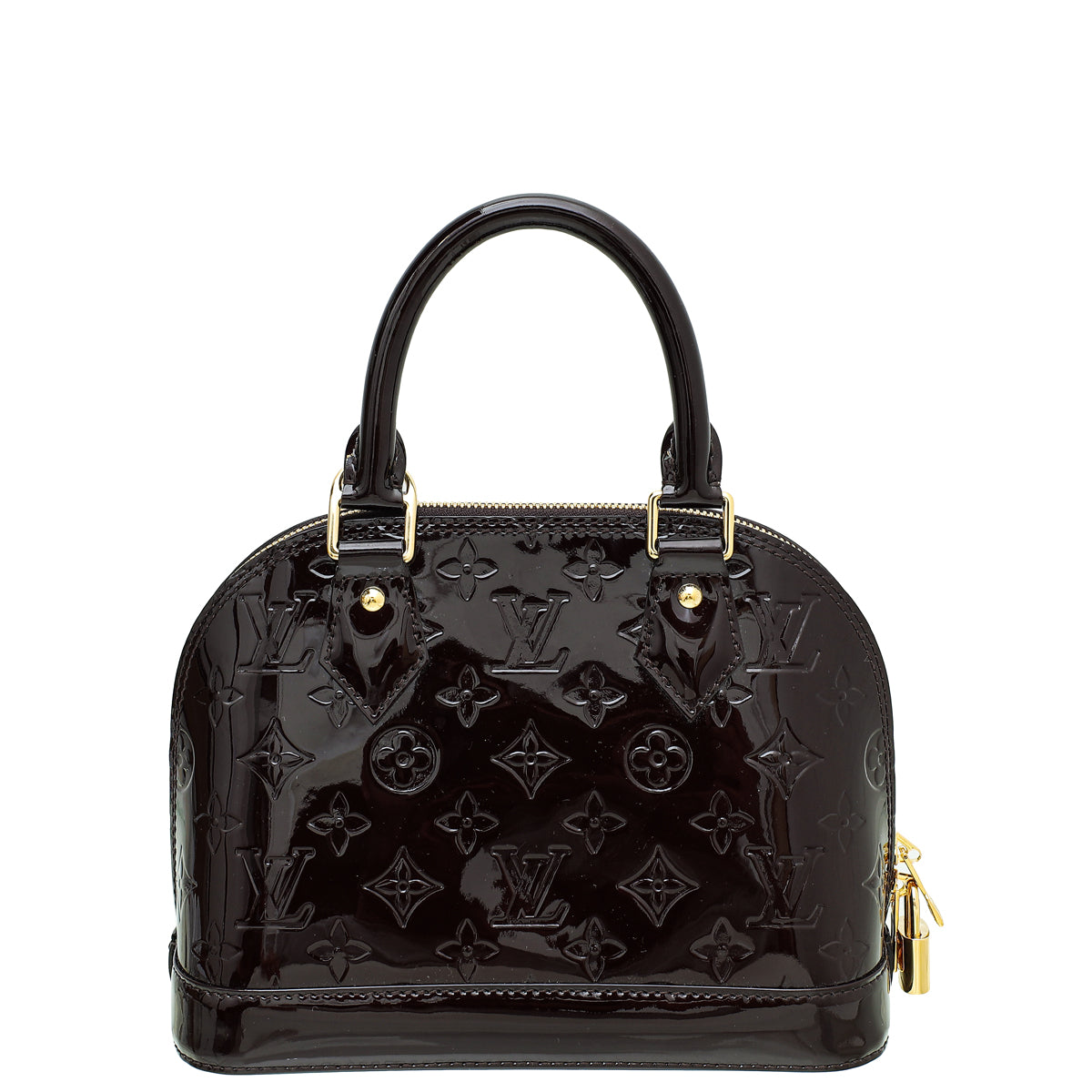 Louis Vuitton Amarante Monogram Vernis Alma BB Bag