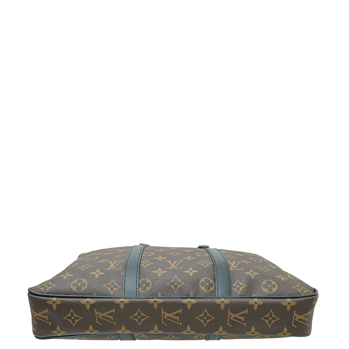 Louis Vuitton Monogram Black Macassar Porte-Documents Voyage PM Bag