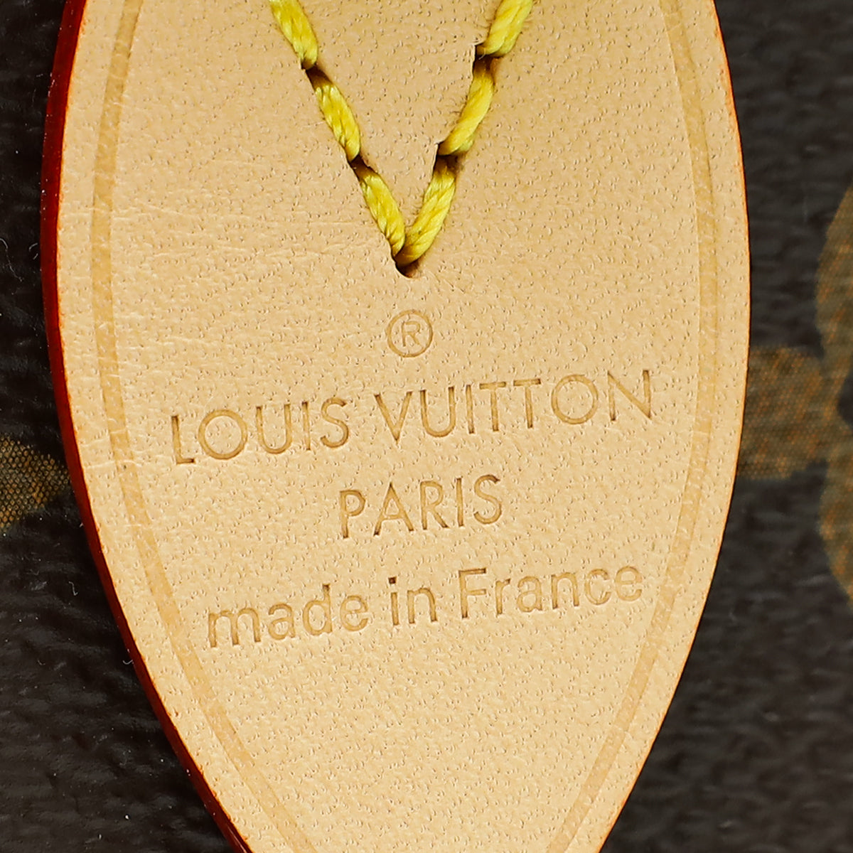 Louis Vuitton Monogram Beige Speedy 20 Bag