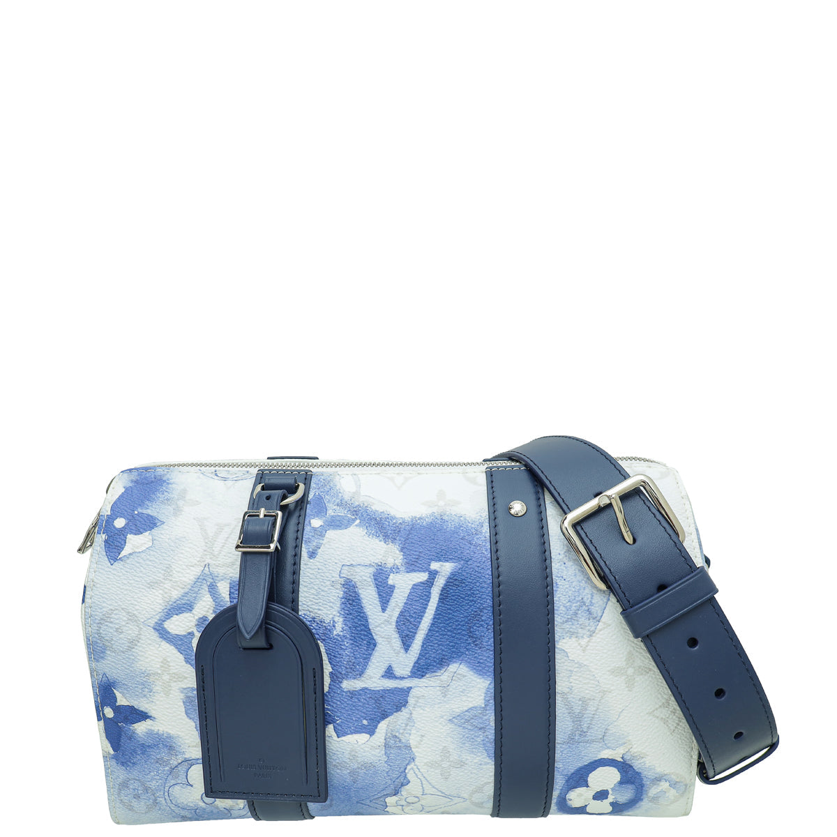 Louis Vuitton Blue Monogram Watercolor City Keepall Bag