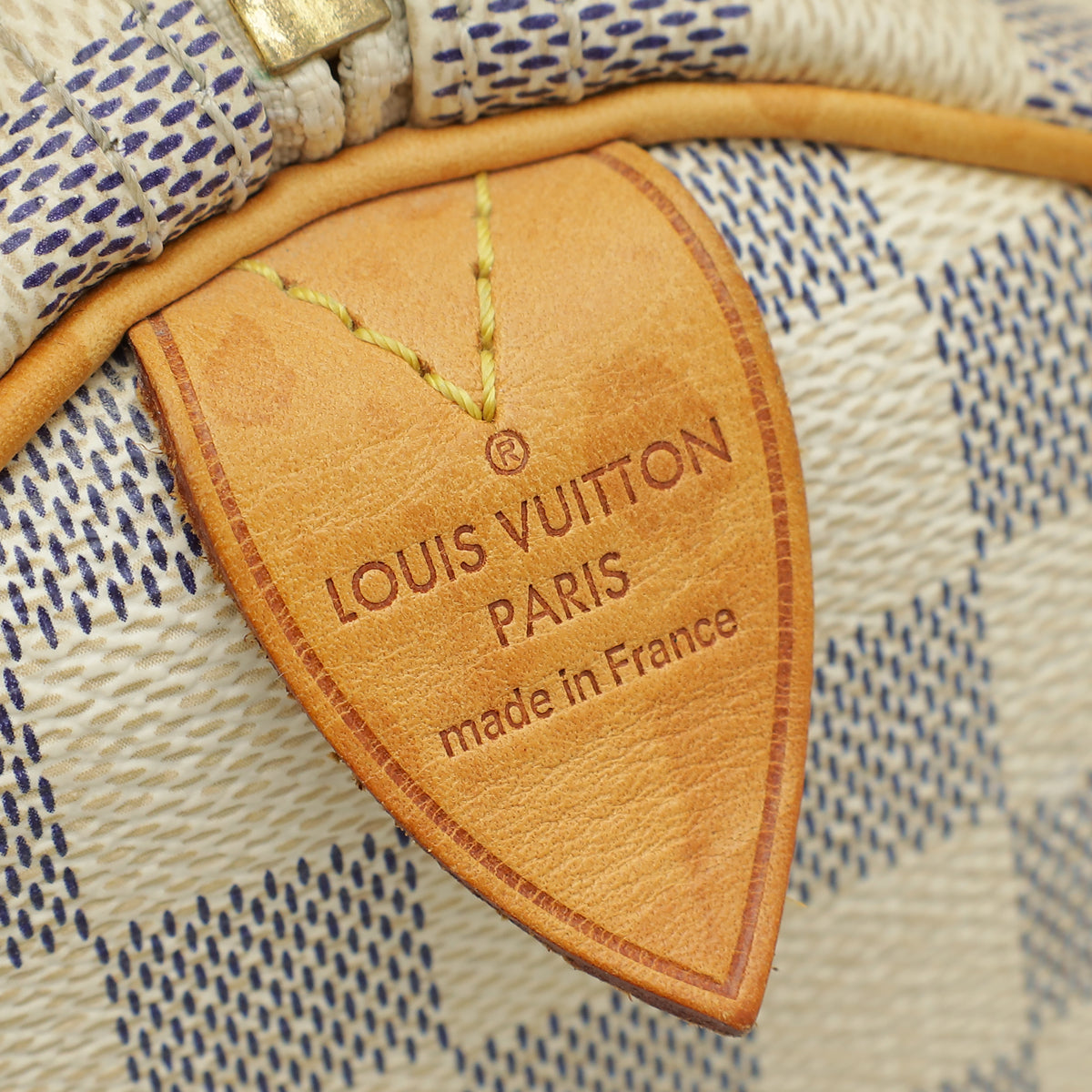 Louis Vuitton Azur Speedy 30 Bag