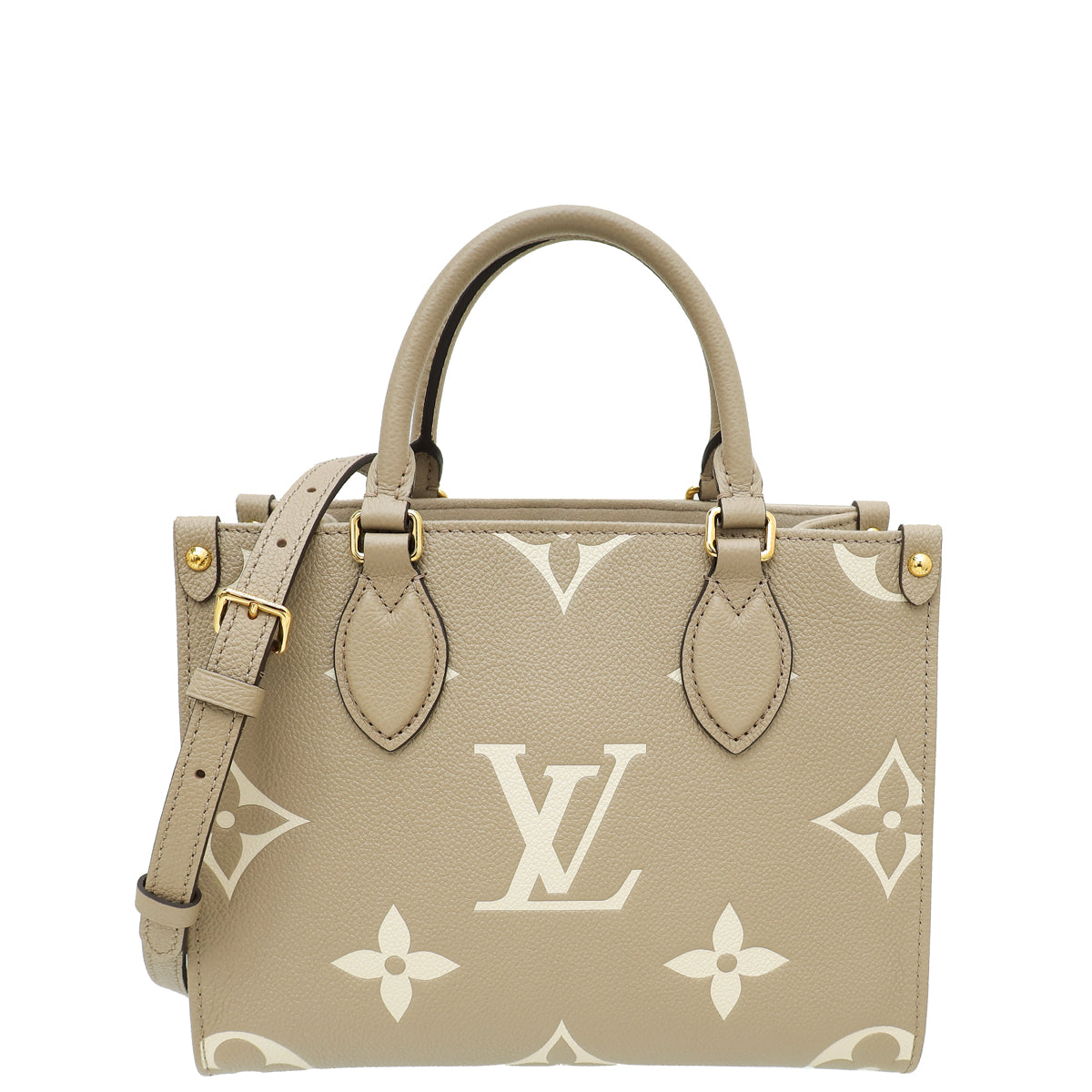 Louis Vuitton Bicolor Monogram Empreinte Embossed Onthego PM Bag