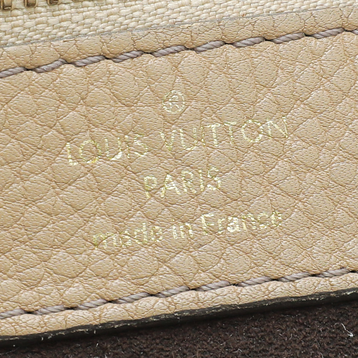 Louis Vuitton Beige Mahina XL Tote Bag