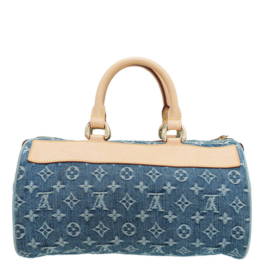 Louis Vuitton Blue Monogram Denim Neo Speedy Bag