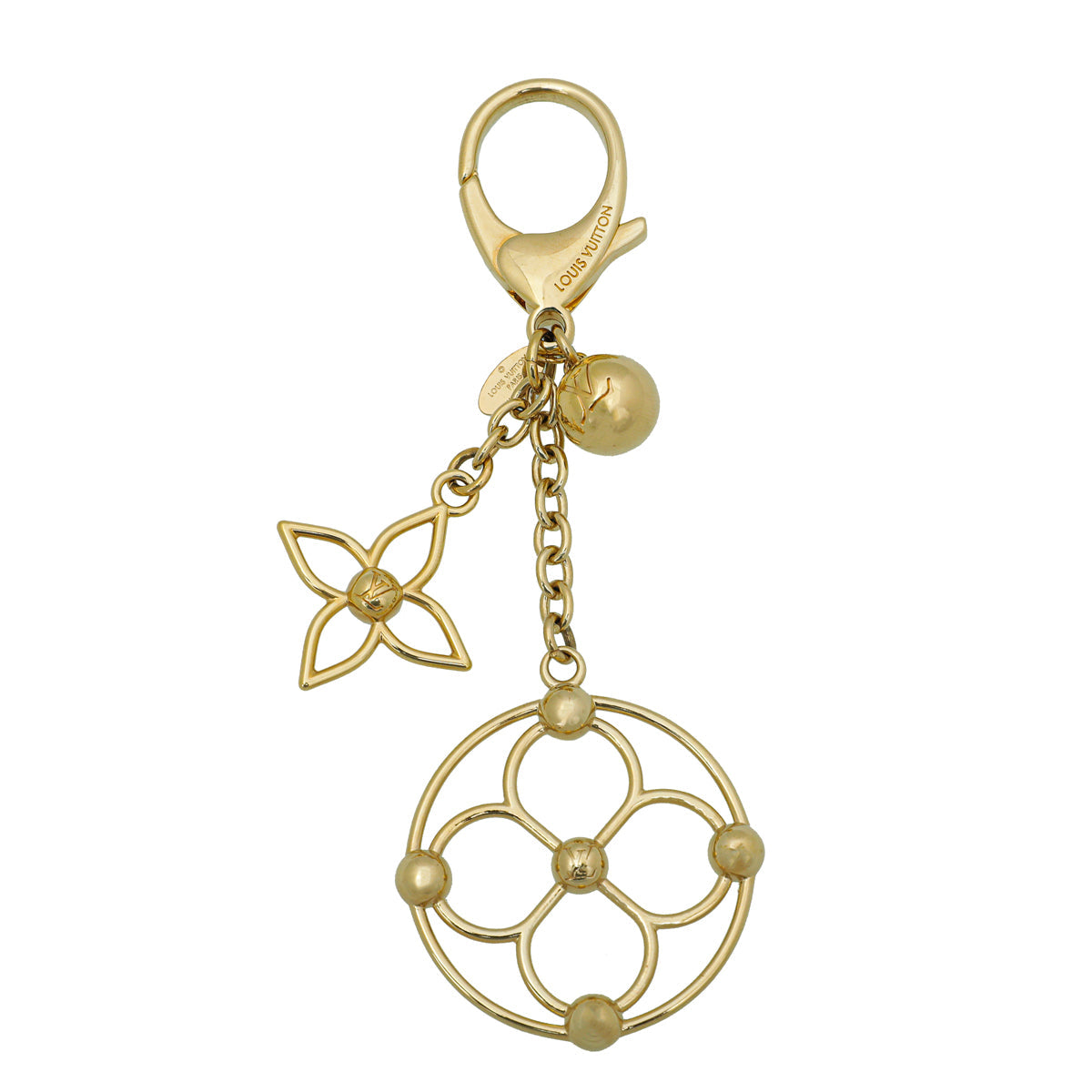 Louis Vuitton Gold Finish Bloomy Bag Charm