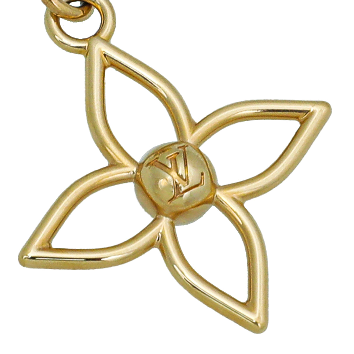 Louis Vuitton Gold Finish Bloomy Bag Charm