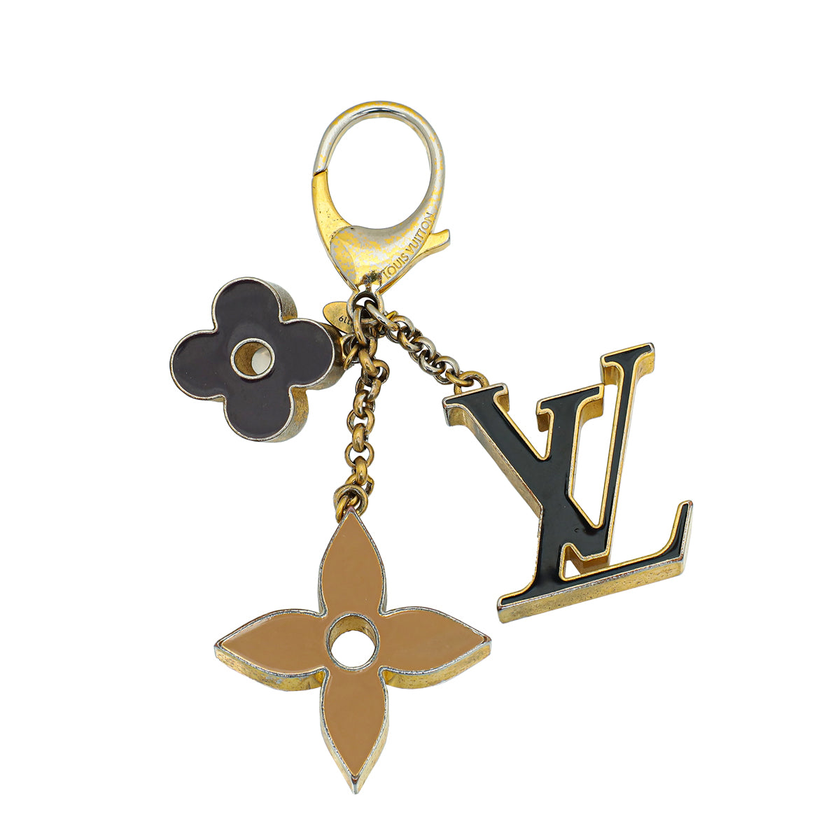 Louis Vuitton Bicolor Fleur de Monogram Bag Charm