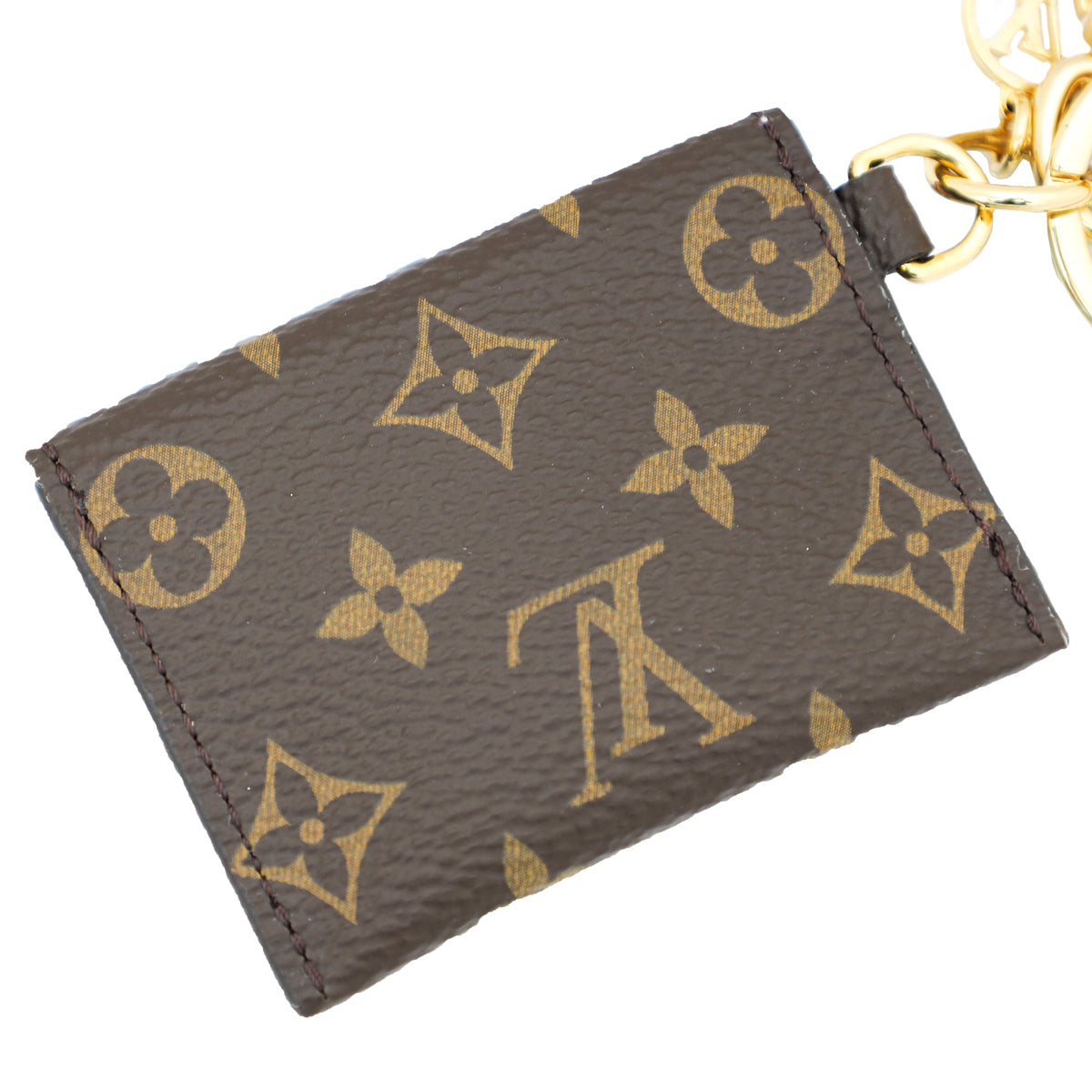 Louis Vuitton Brown Monogram Kirigami Pouch Bag Charm and Key Holder