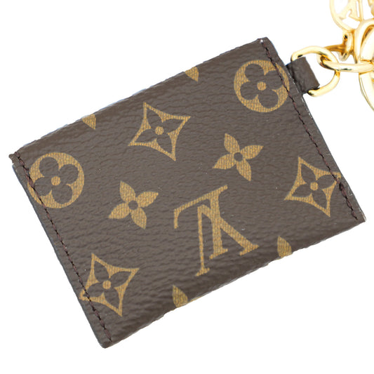 Louis Vuitton Brown Monogram Kirigami Pouch Bag Charm and Key Holder