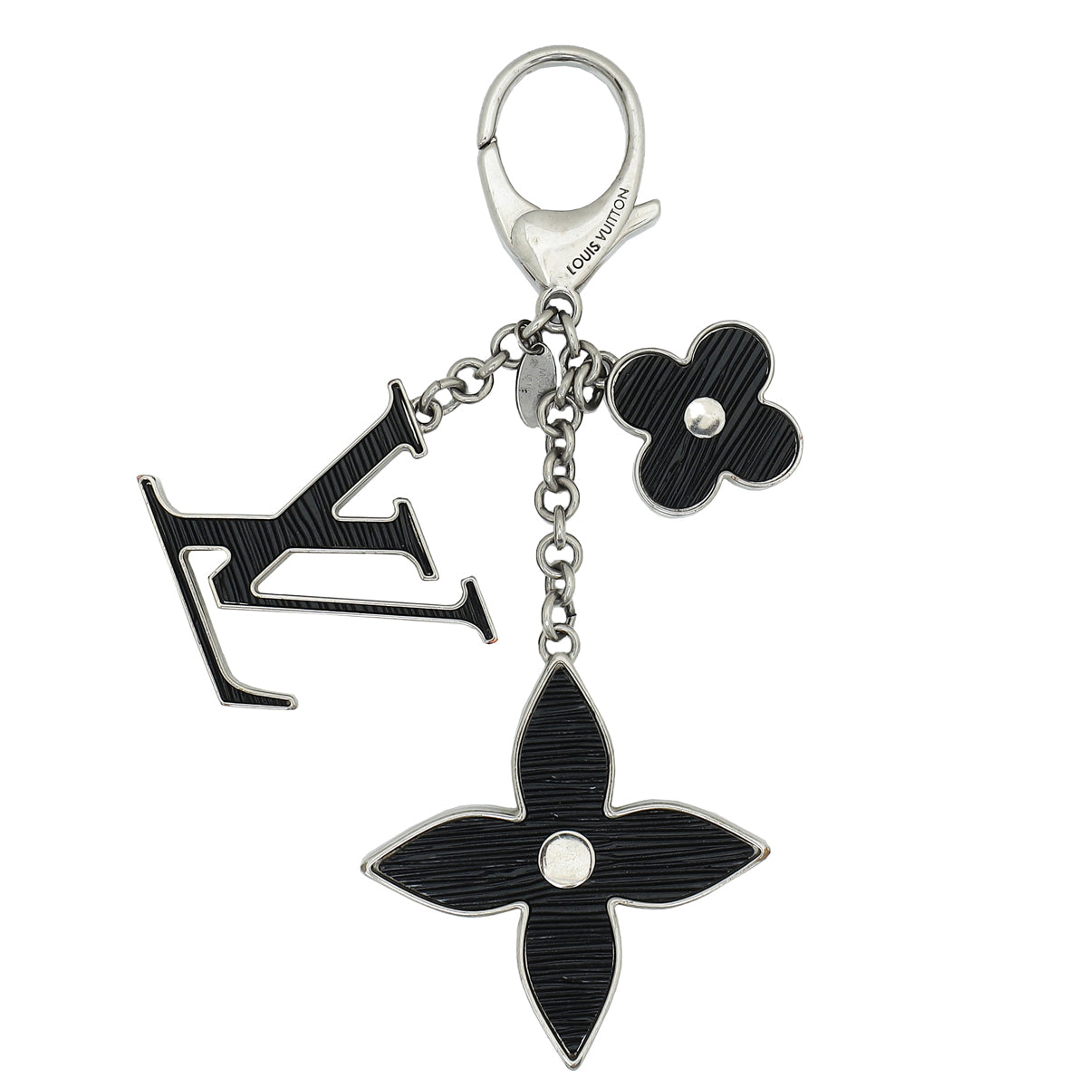 Louis Vuitton Noir Fleur D'Epi Bag Charm