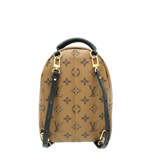 Louis Vuitton Monogram Reverse Palm Spring Mini Backpack Bag