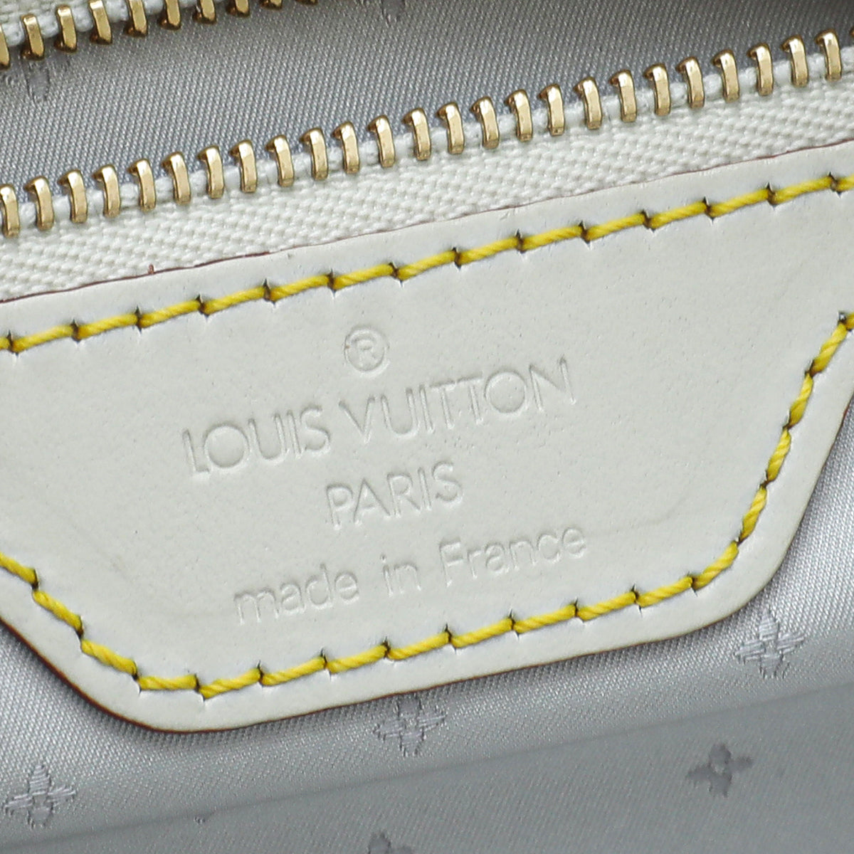 Louis Vuitton White Suhali L'Epanoui PM Bag