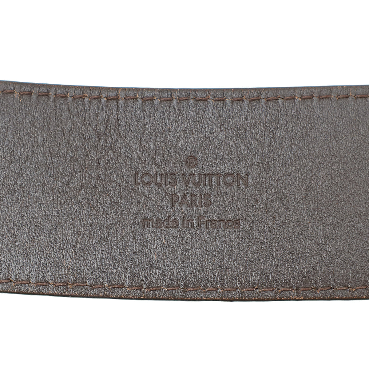 Louis Vuitton Damier Ebene Initiales 40mm Belt 34