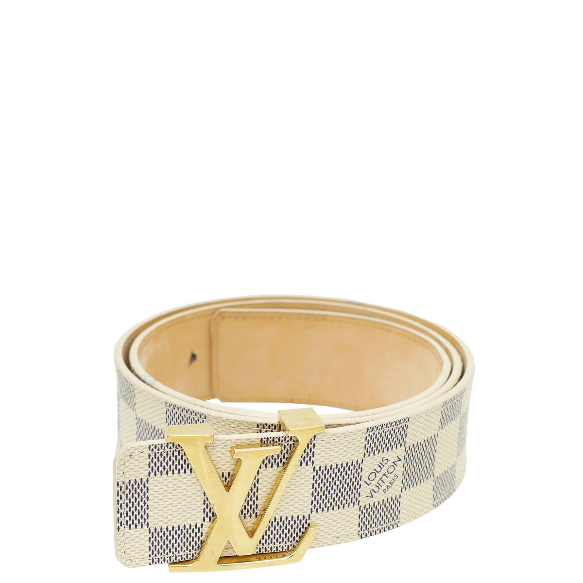 Louis Vuitton Damier Azur Initiales 40mm Belt 34