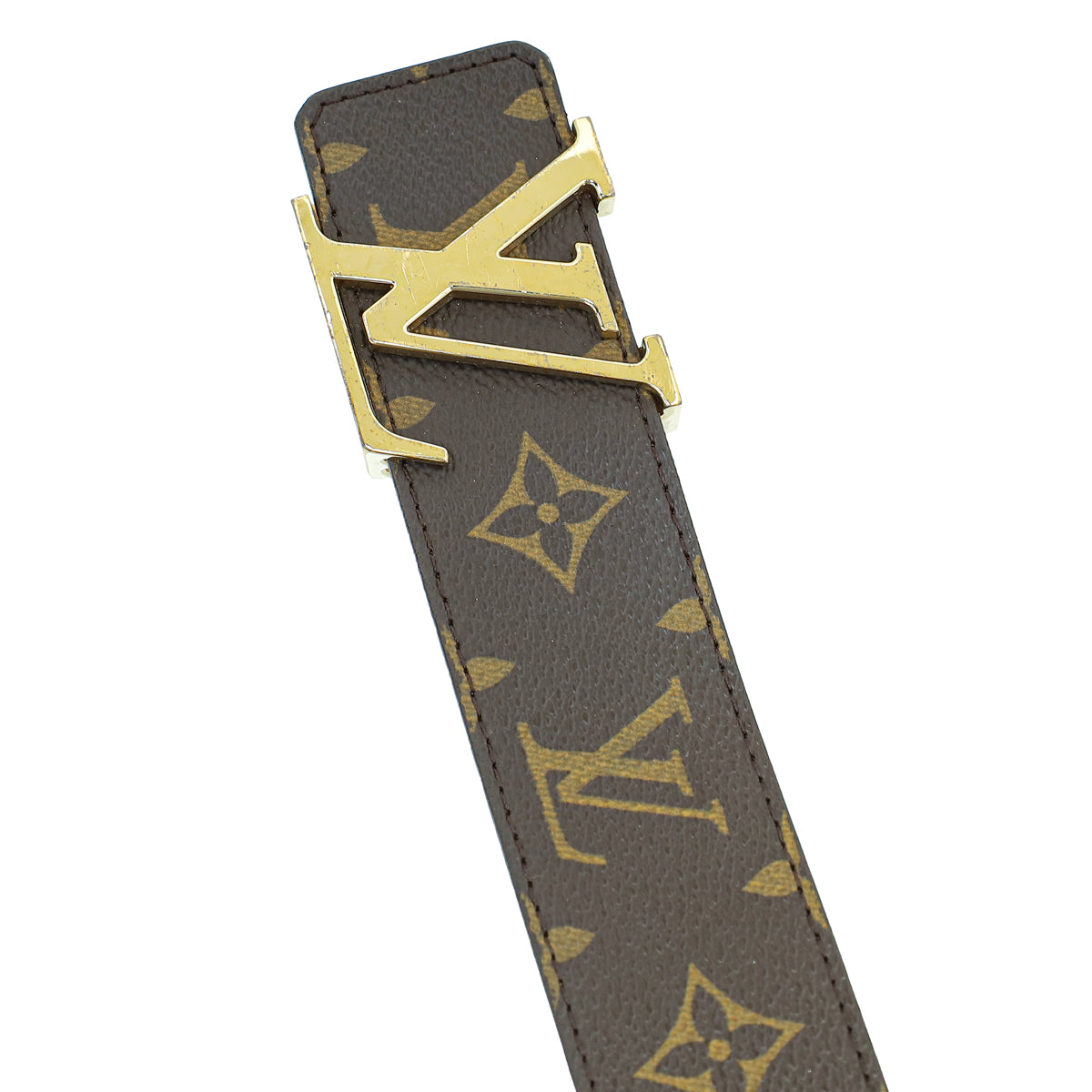 Louis Vuitton Monogram Initiales 40mm Belt 36