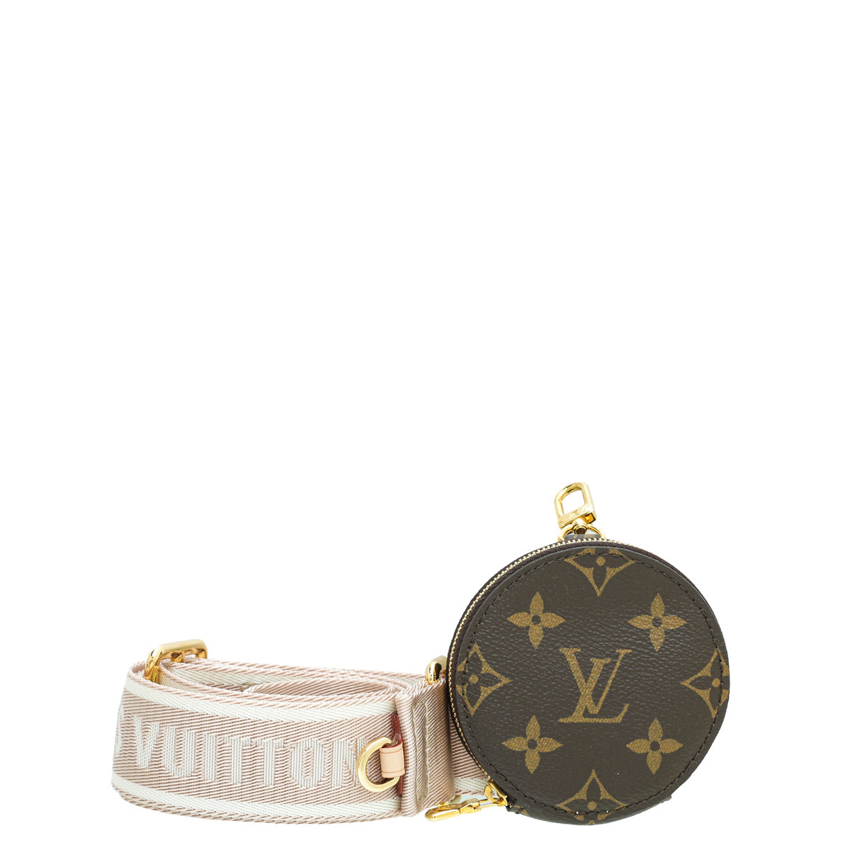 Louis Vuitton Monogram Rose Ballerine Bandouliere Bag Strap