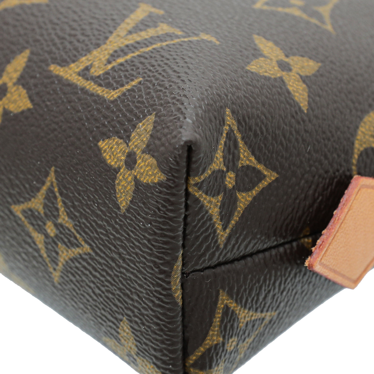 Louis Vuitton Brown Monogram Cosmetic Pouch GM