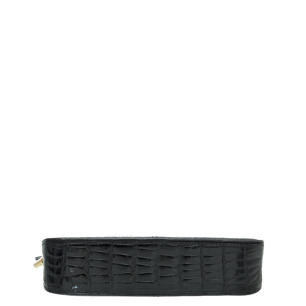 Louis Vuitton Black Crocodile Lockit Clutch