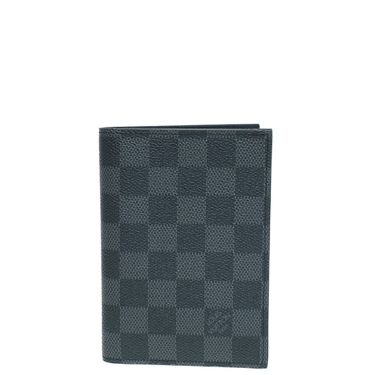 Louis Vuitton Damier Graphite Passport Holder