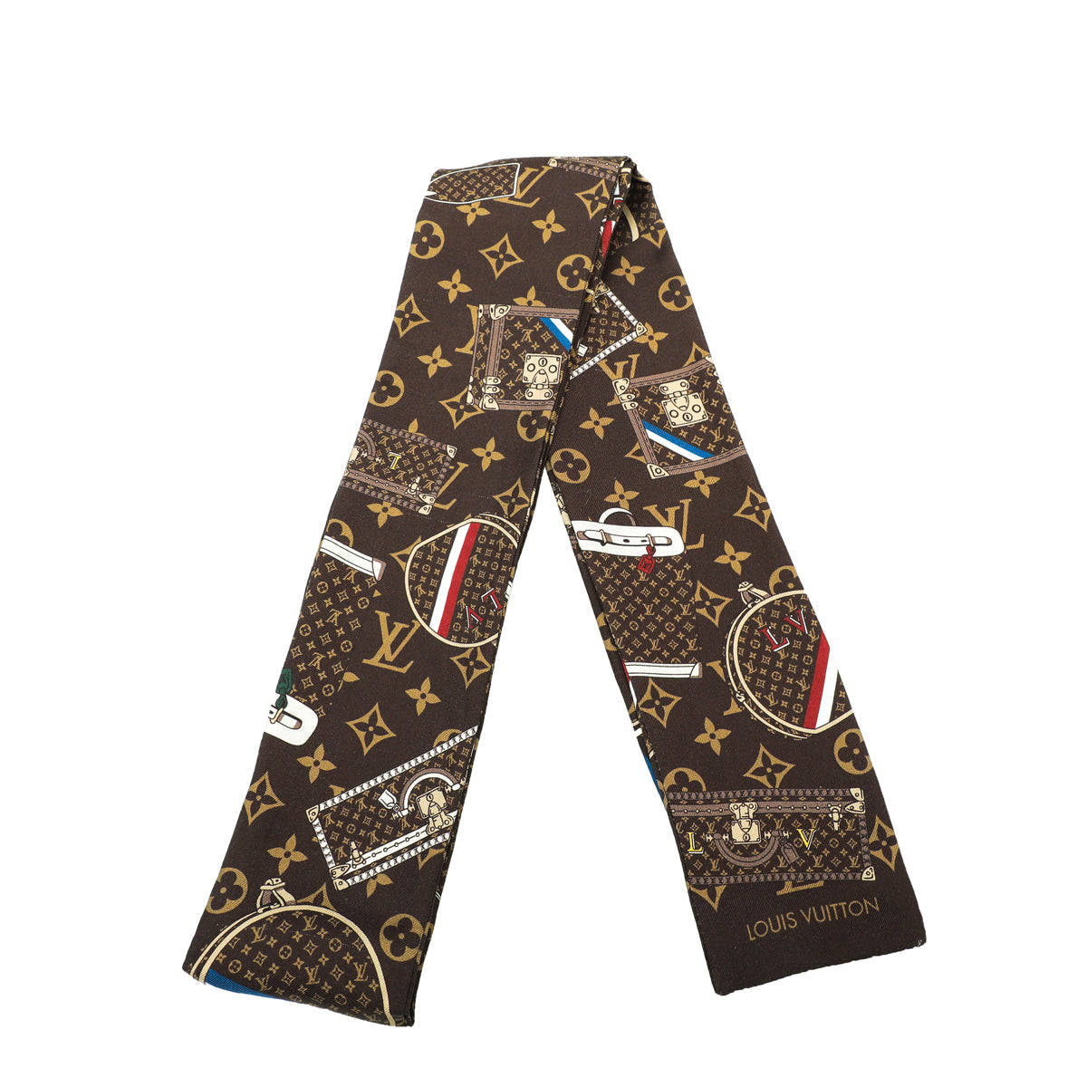 Louis Vuitton Brown Monogram Trunks Bandeau