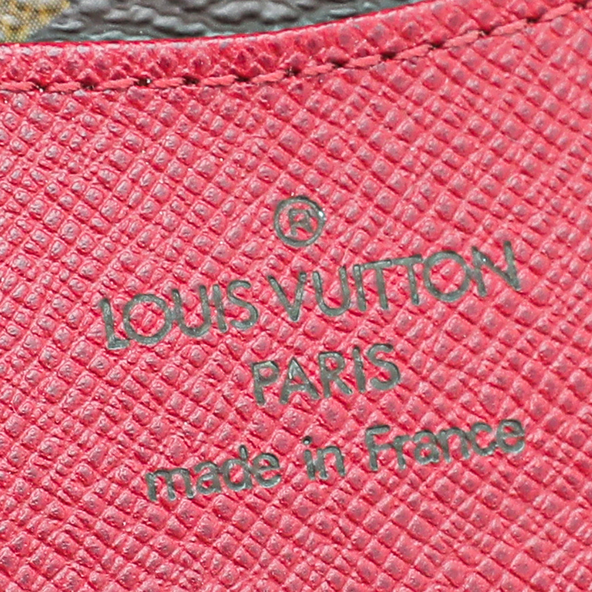 Louis Vuitton Monogram Fuchsia Josephine Wallet