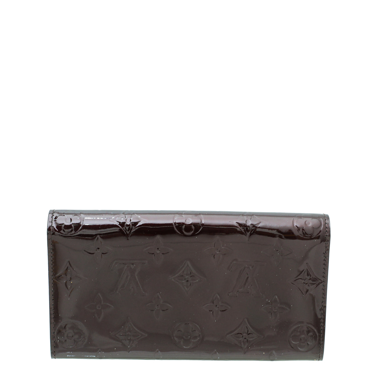 Louis Vuitton Amarante Monogram Vernis Sarah Wallet