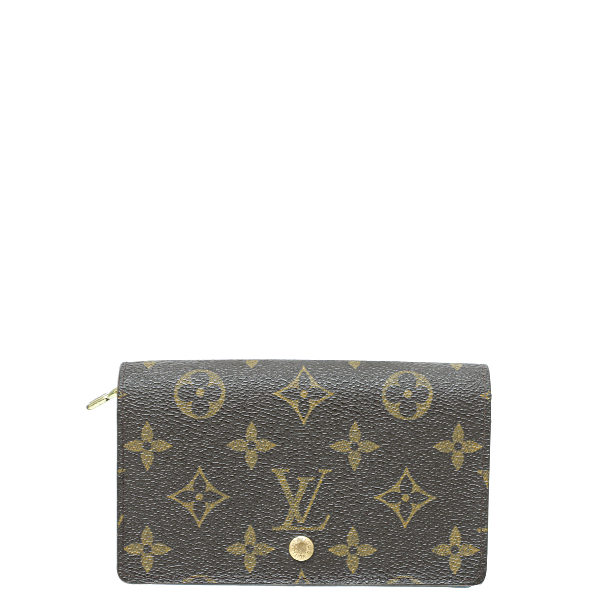 Louis Vuitton Brown Monogram Porte-Monnaie Tresor Wallet