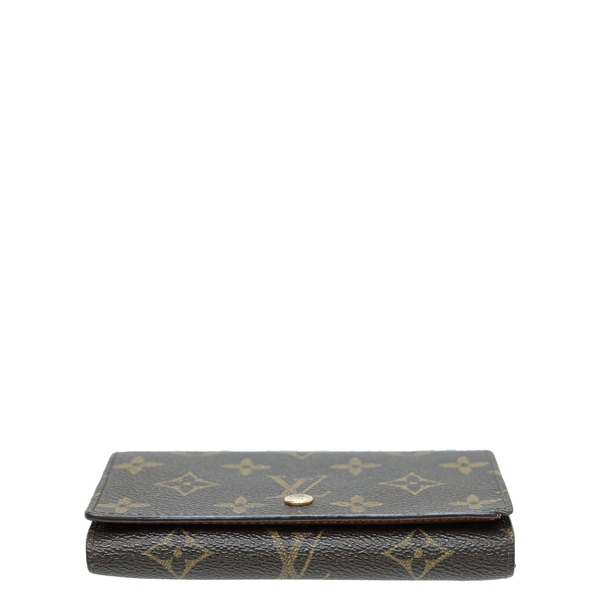 Louis Vuitton Brown Monogram Porte-Monnaie Tresor Wallet