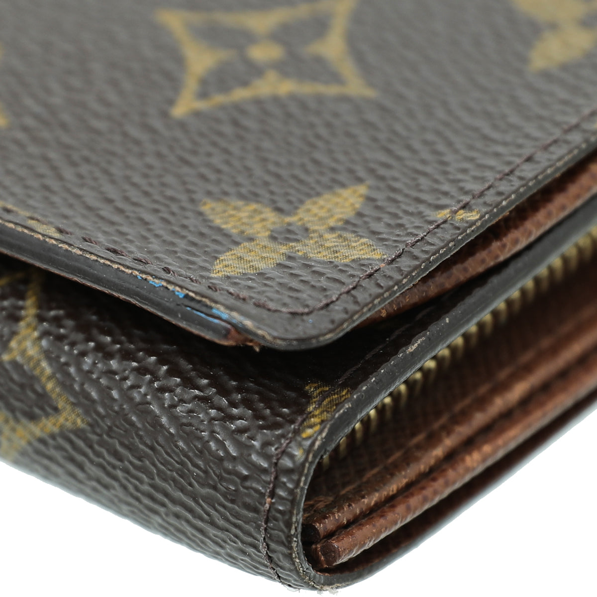 Louis Vuitton Brown Monogram Porte-Monnaie Tresor Wallet