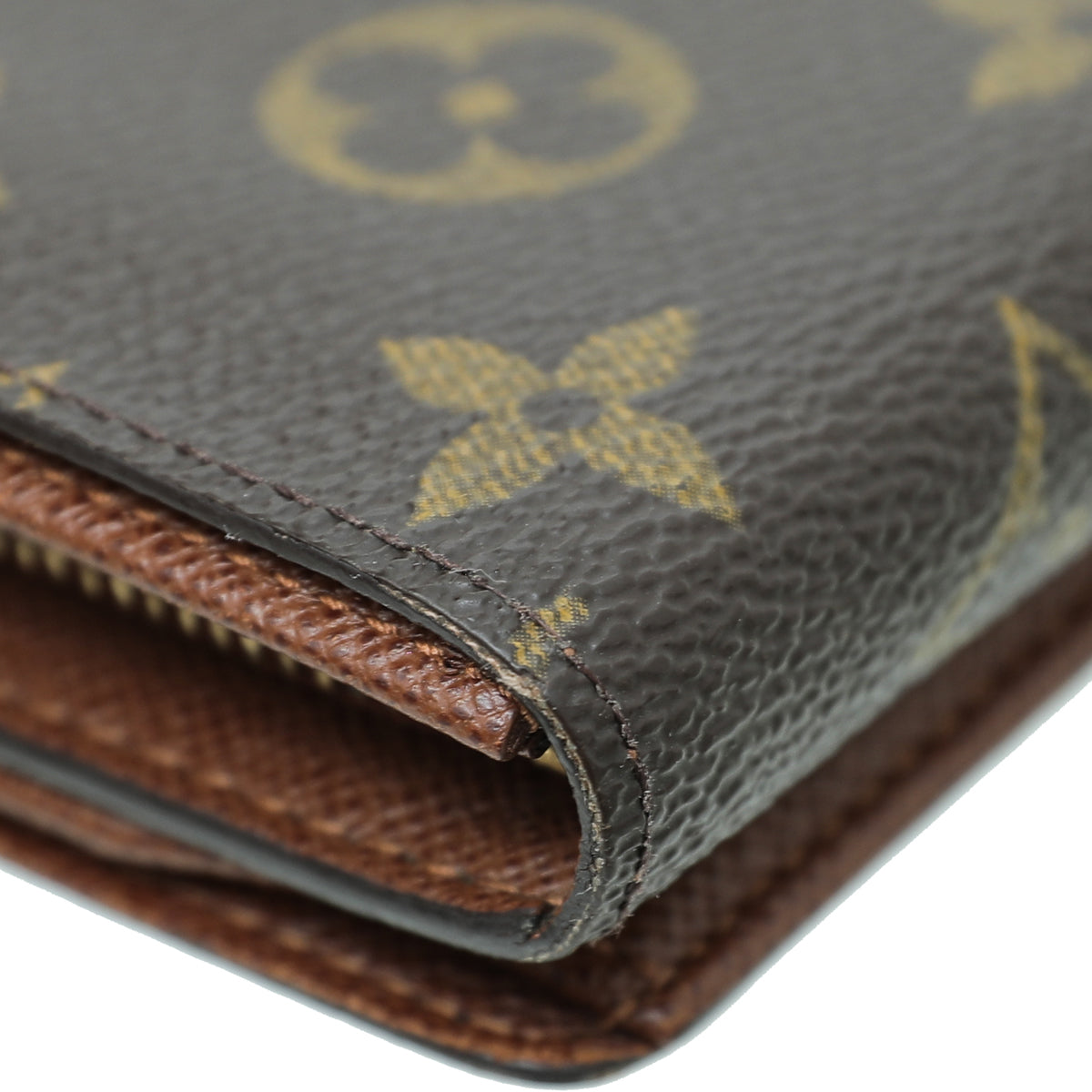 Louis Vuitton Brown Monogram Porte-Monnaie Tresor Wallet