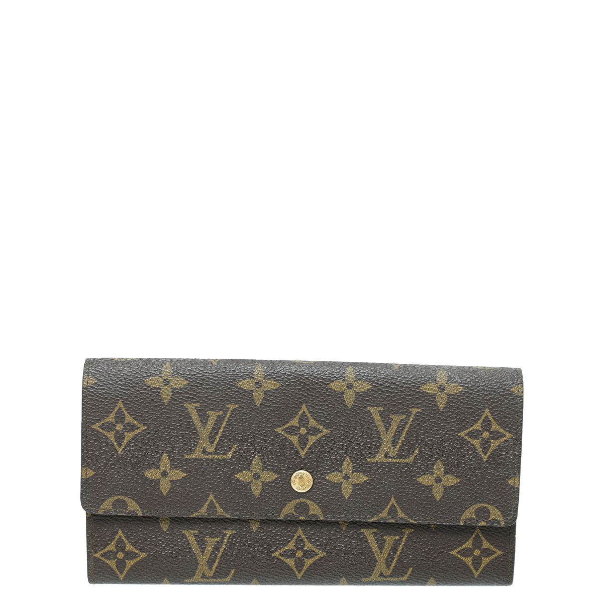 Louis Vuitton Brown Monogram International Wallet