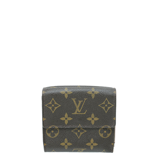 Louis Vuitton Brown Monogram Elise Wallet