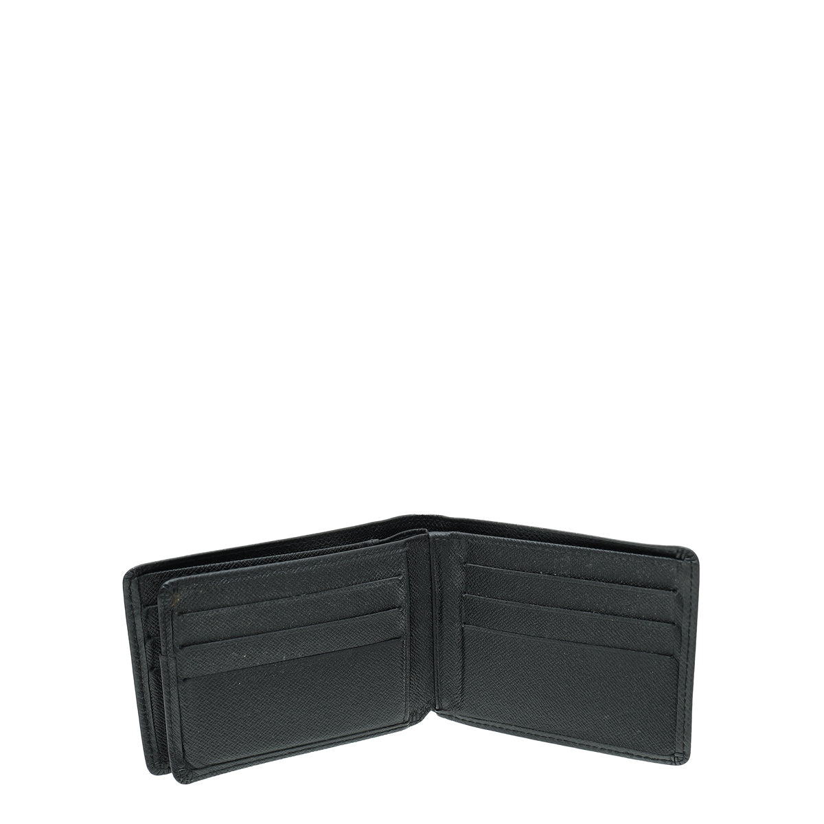 Louis Vuitton Black Taiga Bifold Wallet