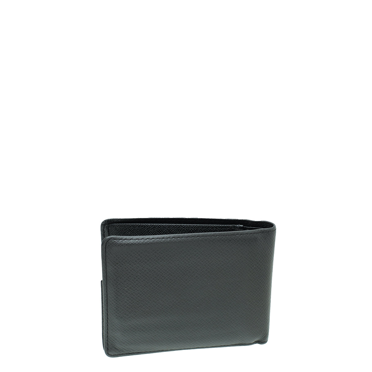 Louis Vuitton Black Taiga Bifold Wallet