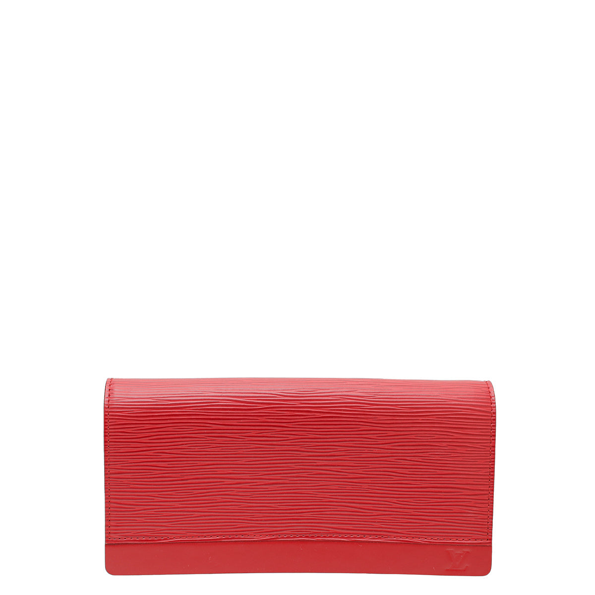 Louis Vuitton Red Honfleur Clutch Bag