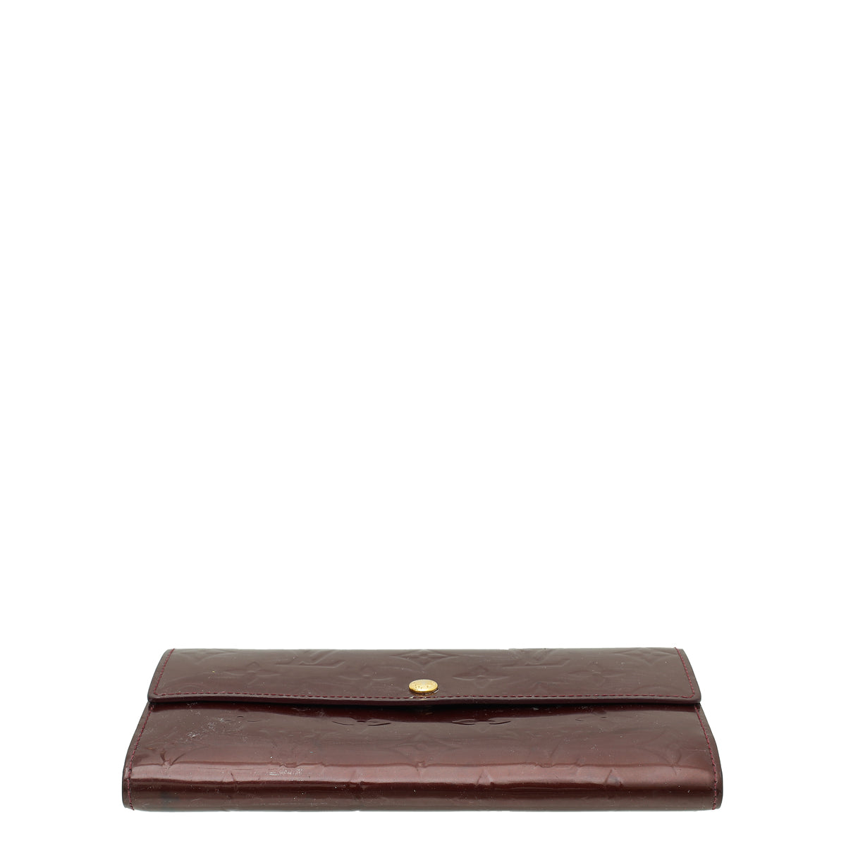 Louis Vuitton Amarante Monogram Vernis Sarah Wallet