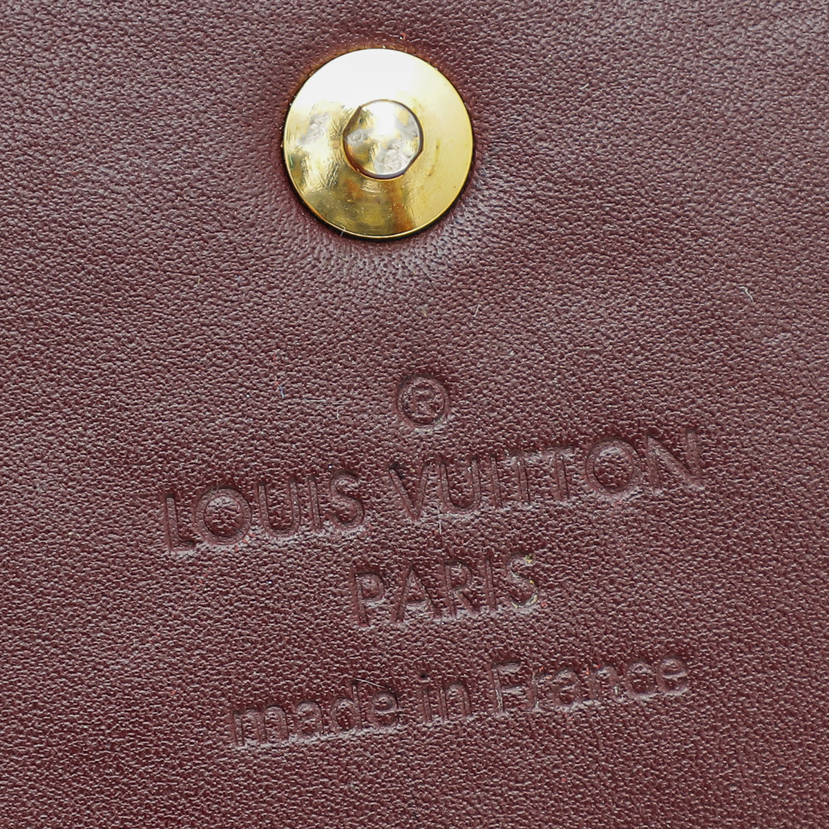 Louis Vuitton Amarante Monogram Vernis Sarah Wallet