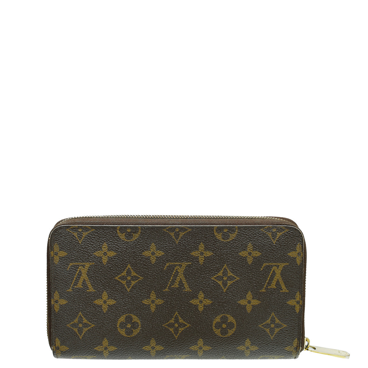 Louis Vuitton Brown Monogram Zippy Organiser Wallet