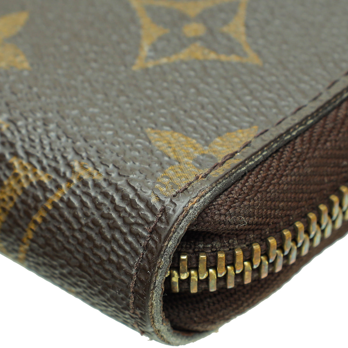 Louis Vuitton Brown Monogram Zippy Organiser Wallet