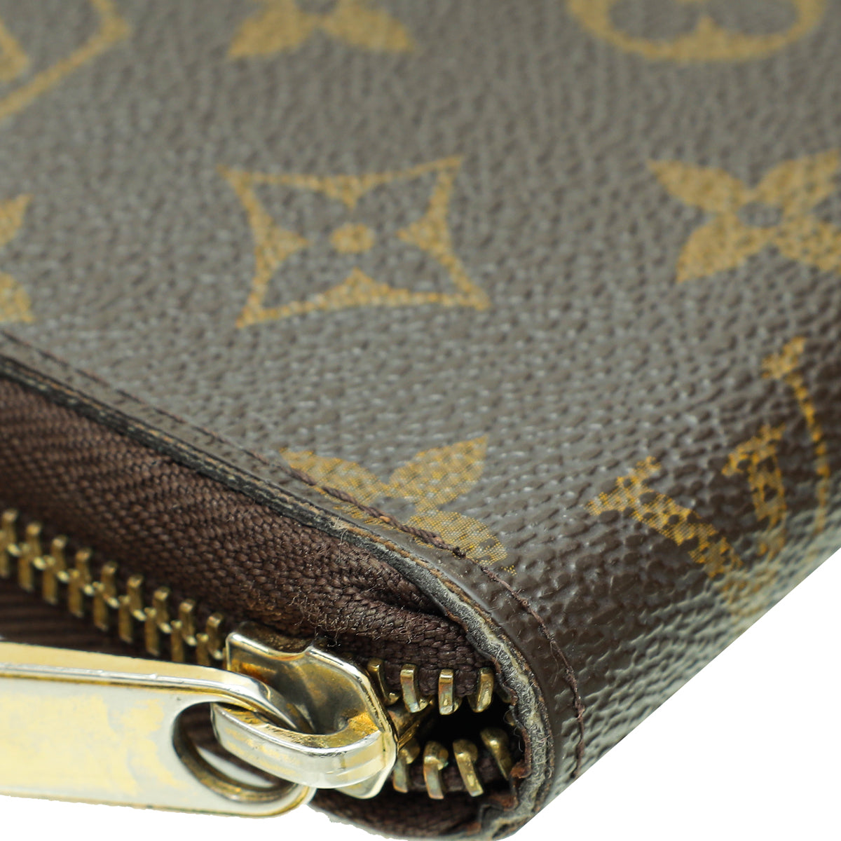 Louis Vuitton Brown Monogram Zippy Organiser Wallet