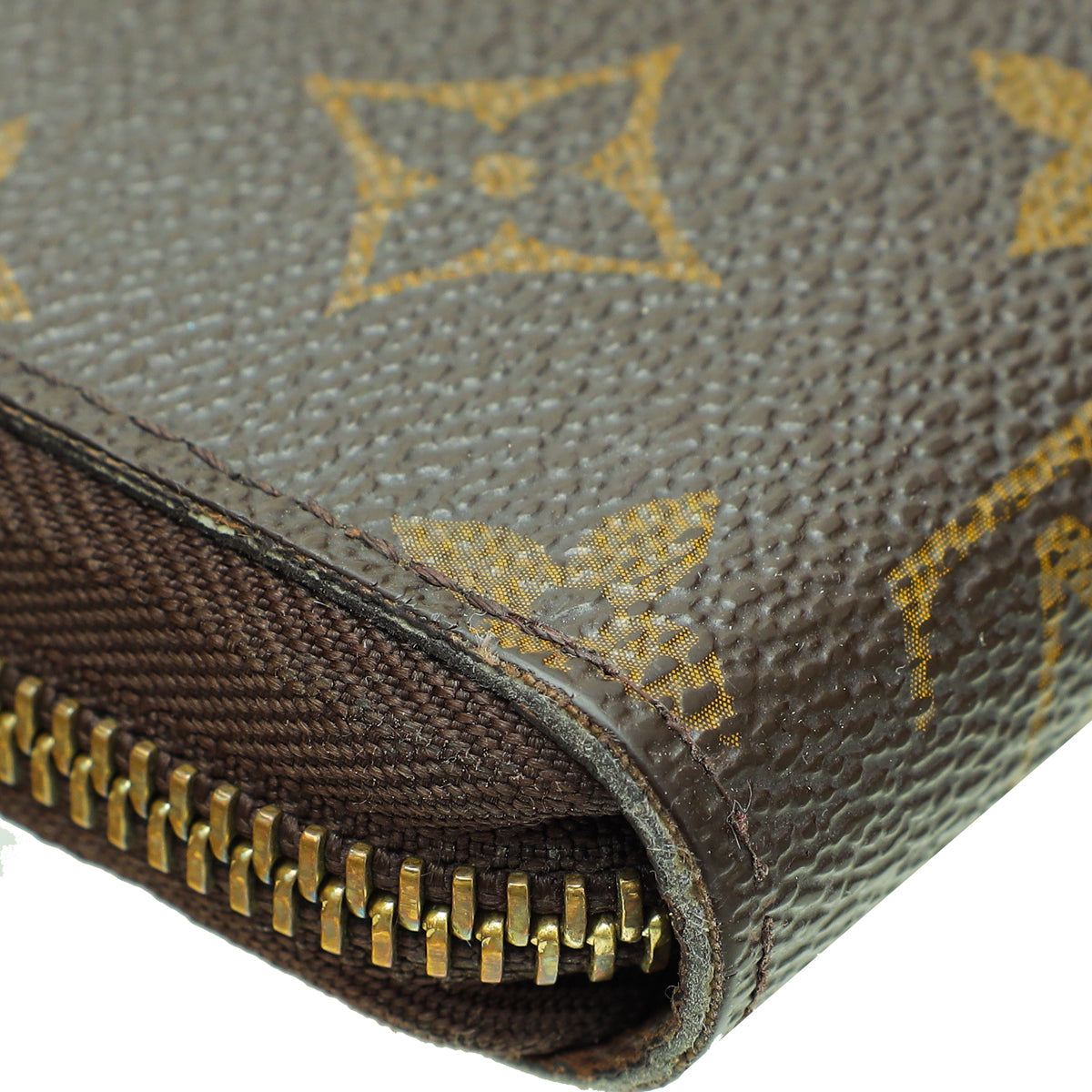 Louis Vuitton Brown Monogram Zippy Organiser Wallet